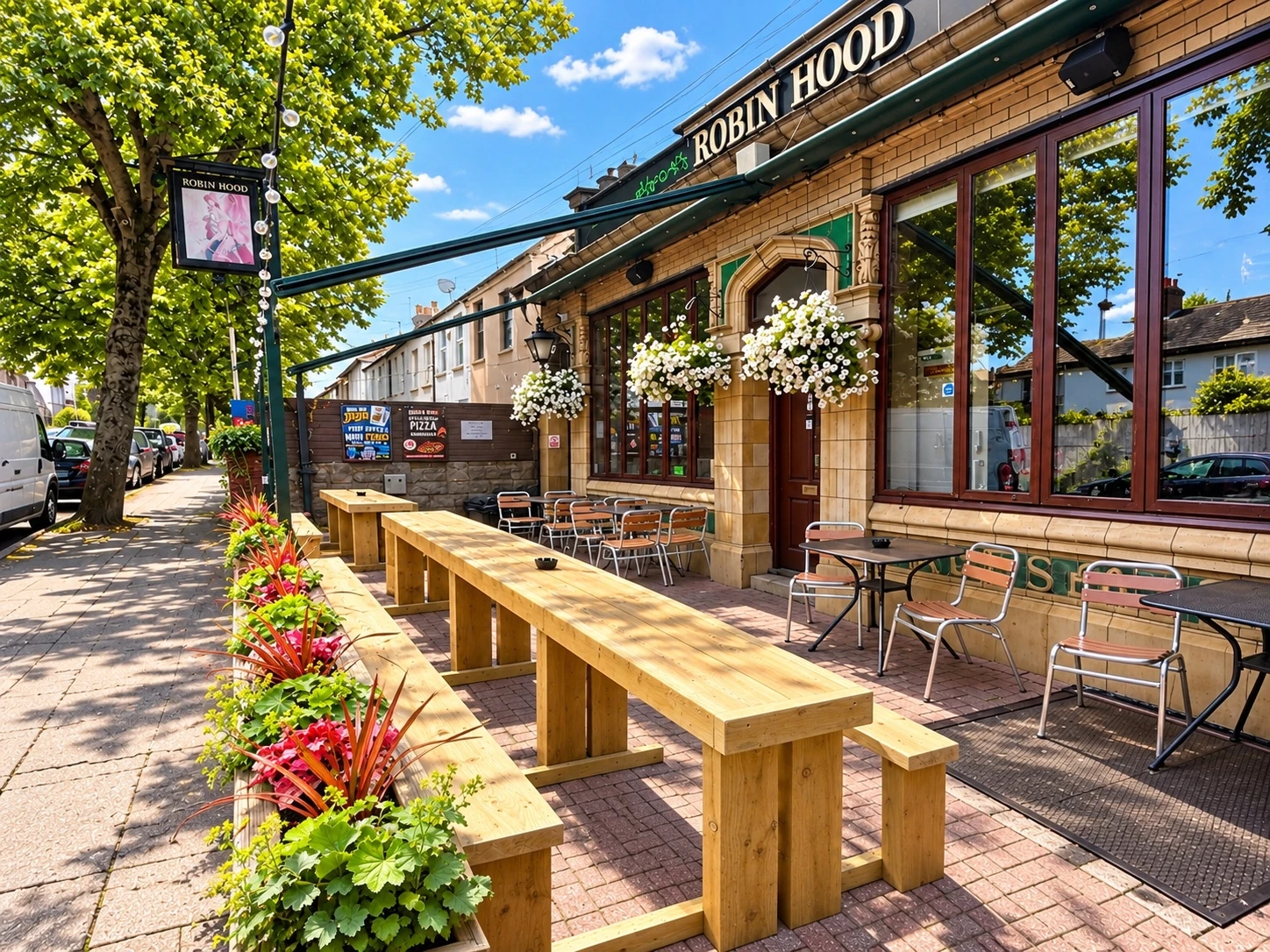 Robin Hood pub exterior